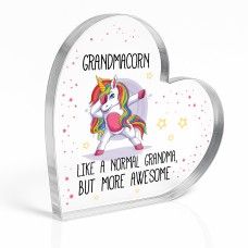 Funny Gift For Grandma Plaque Grandmacorn AWESOME GRANDMA GIFT