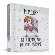 Funny Gift For Mum Acrylic Plaque Mumicorn AWESOME MUM GIFT