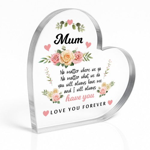 Special Mum Plaque For Birthday Christmas I Love You Plaque Gift Special Mum Plaque For Birthday Christmas I Love You Plaque Gift