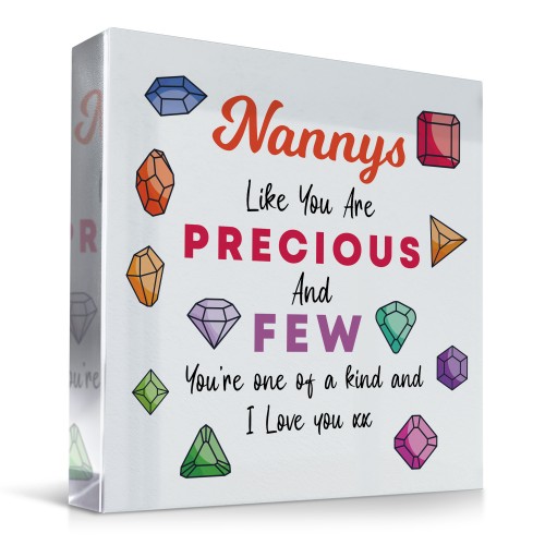 Special Gift For Nanny Precious And Few Plaque Gift For Her