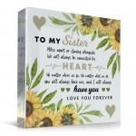 Distance Gift For Sister For Birthday Christmas Thank You Gift