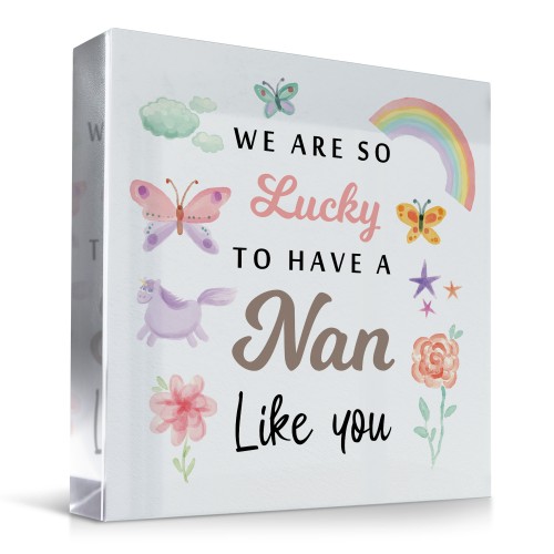 Nan Gifts For Birthday Christmas We Are So Lucky To Have A Nan 