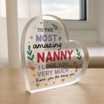 Gift for Nanny Birthday Gift Christmas Mothers Day From Grandson