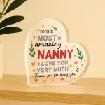 Gift for Nanny Birthday Gift Christmas Mothers Day From Grandson