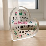 Grandma Gifts for Birthday Christmas From Granddaughter