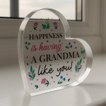 Grandma Gifts for Birthday Christmas From Granddaughter