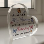 Special Nanny Gift From Granddaughter Grandson Forever My Friend Special Nanny Gift From Granddaughter Grandson Forever My Friend