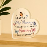 Special Nanny Gift From Granddaughter Grandson Forever My Friend Special Nanny Gift From Granddaughter Grandson Forever My Friend