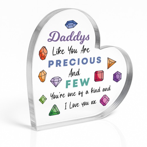 Special Gift For Daddy Precious And Few Plaque Gift For Him