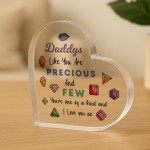 Special Gift For Daddy Precious And Few Plaque Gift For Him