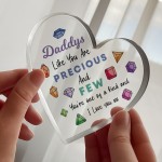 Special Gift For Daddy Precious And Few Plaque Gift For Him