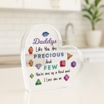 Special Gift For Daddy Precious And Few Plaque Gift For Him