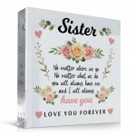 Special Distance Gift For Sister For Birthday Christmas Love You