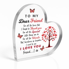 Best Friend Gifts For Birthday Christmas DEAR FRIEND I LOVE YOU