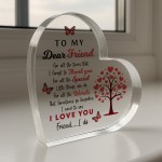 Best Friend Gifts For Birthday Christmas DEAR FRIEND I LOVE YOU