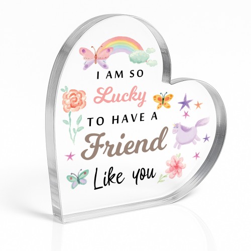 Friendship Gifts For Birthday Christmas I Am So Lucky Gift