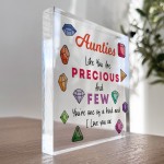 Gift For Auntie Precious And Few Plaque Special Gift For Her Gift For Auntie Precious And Few Plaque Special Gift For Her