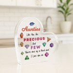Special Gift For Auntie Precious And Few Plaque Gift For Him Special Gift For Auntie Precious And Few Plaque Gift For Him