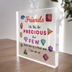 Gift For Best Friend Precious And Few Plaque Special Gift Gift For Best Friend Precious And Few Plaque Special Gift