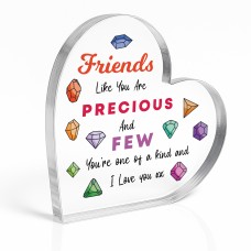 Gift For Friend Precious And Few Plaque Special Gift For Her Him