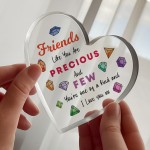 Gift For Friend Precious And Few Plaque Special Gift For Her Him