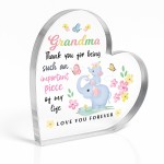 Gifts for Grandma Acrylic Plaque Adorable Grandma Presents Gifts for Grandma Acrylic Plaque Adorable Grandma Presents