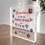 Gift For Grandma Precious And Few Plaque Special Gift For Her Gift For Grandma Precious And Few Plaque Special Gift For Her