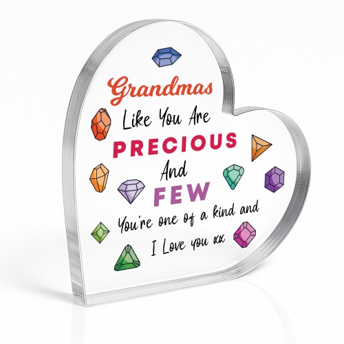 Grandma Gifts Precious And Few Plaque Special Gift For Her