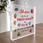 Gift For Mum Precious And Few Plaque Special Gift For Her Mum