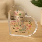 Gifts for Nan Acrylic Plaque Adorable Nan Presents for Birthday