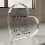 Gifts for Nan Acrylic Plaque Adorable Nan Presents for Birthday