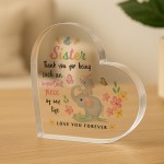 Adorable Gifts for Sister Acrylic Plaque Sister Presents