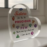 Gift For Sister Precious And Few Plaque Special Gift For Her