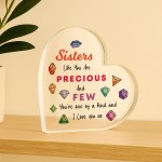 Gift For Sister Precious And Few Plaque Special Gift For Her