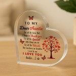 Dear Auntie Gift For Christmas Birthday Thank You Auntie Gift