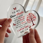 Dear Auntie Gift For Christmas Birthday Thank You Auntie Gift