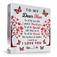 To My Dear Nan Gift For Christmas Birthday Thank You Gift