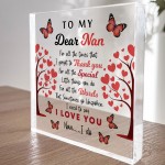 To My Dear Nan Gift For Christmas Birthday Thank You Gift