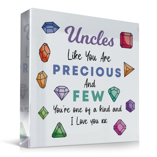 Gift For Uncle Precious And Few Plaque Special Gift For Him Gift For Uncle Precious And Few Plaque Special Gift For Him