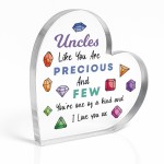Uncle Gifts Precious And Few Plaque Special Gift For Him Uncle Gifts Precious And Few Plaque Special Gift For Him
