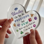 Uncle Gifts Precious And Few Plaque Special Gift For Him Uncle Gifts Precious And Few Plaque Special Gift For Him