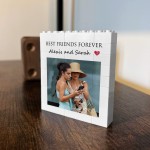 Photo Puzzle For Best Friend BEST FRIENDS FOREVER Plaque