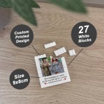 Custom Photo Puzzle For Best Friend Friendship Building Block