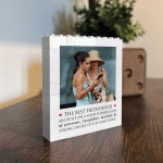 Gift for Friend Bestie BFF Friendship Gift Personalised Block Gift for Friend Bestie BFF Friendship Gift Personalised Block