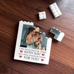 Friendship Gift Brick Photo Block Personalised Gift for Friend