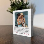 Personalised Gift For Friend Photo Building Block Puzzle Gift