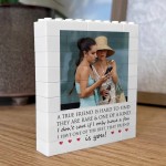 Personalised Gift For Friend Photo Building Block Puzzle Gift