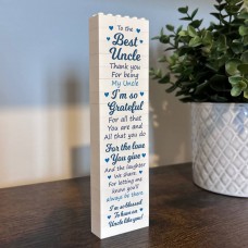 Gifts For Uncle Building Block Gift For Him Uncle Birthday Gift