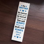 Brother Gift Brother Puzzle Plaque Building Block Gift For Him