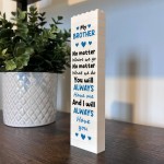 Brother Gift Brother Puzzle Plaque Building Block Gift For Him